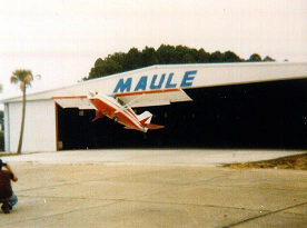 Maule Aircraft Factory, Aircraft clears the hanger
